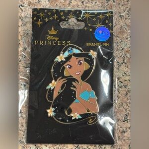Disney Aladdin Pin Princess Jasmine Floral Collection PALM